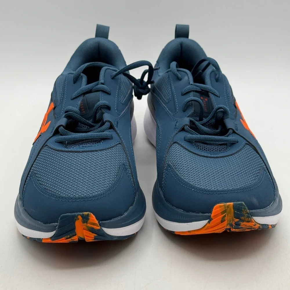 Under Armour UA Assert 11 Shoes Mens Size 11 Blue Orange Running 3027622-401